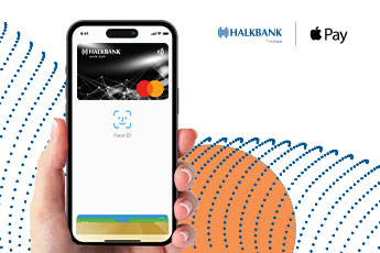 Pay careless via HALKBANK Mastercard cards and Apple Pay!