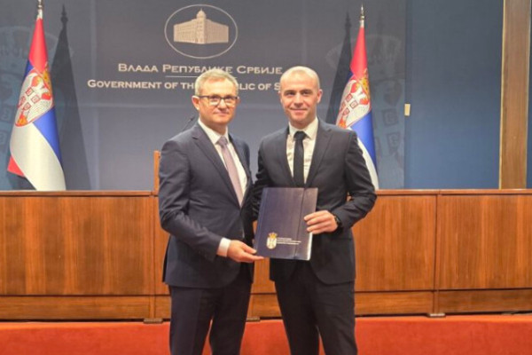 Svečano uručenje ugovora za sprovođenje programa kreditne podrške poljoprivrednicima za 2026. godinu