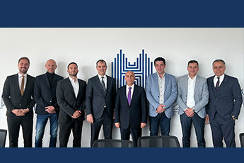 Members of the Executive Board of the Turkish-Serbian business association visiting the President of the Executive Board of HALKBANK a.d. Beograd